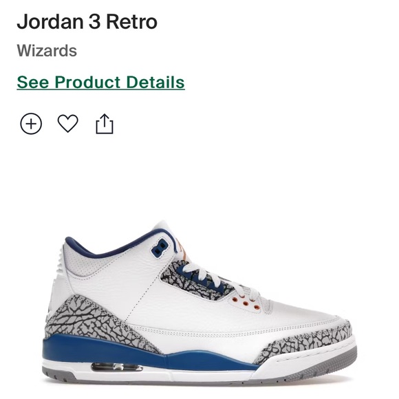 Men’s Jordan Retro 3 - Picture 3 of 11